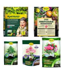 Грунты, средства ухода за комнатными растениями